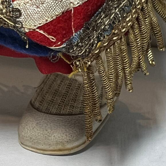 Vintage 30s Eastern European Dressed Composition Doll 17 Inches Bride Jointed - Picture 15 of 16